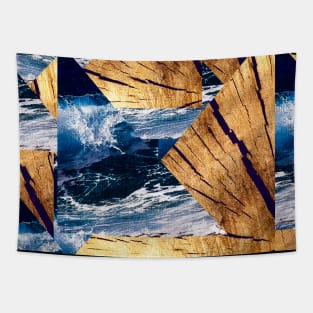Woody Ocean Tapestry