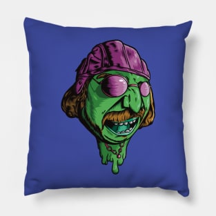 Leader of the Pack Green Pillow