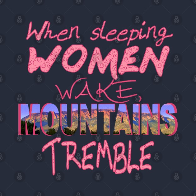 Sleeping Women Wake by Jan4insight TeeStore