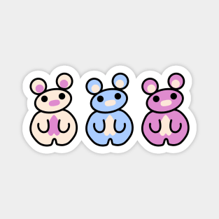 Three Chibis CHUMMY Magnet