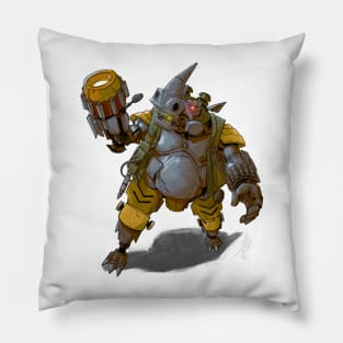 TMNT Robo Rocksteady Pillow