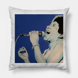 Aretha Franklin Pillow