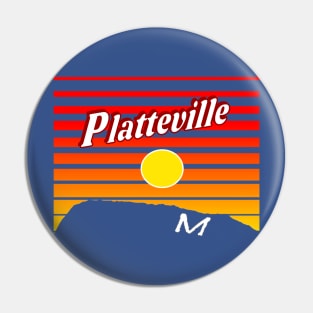 Platteville Sunset Pin