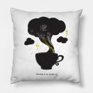 "a storm in a teacup" Pillow