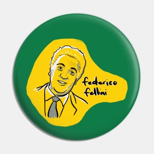 Federico Fellini Pin