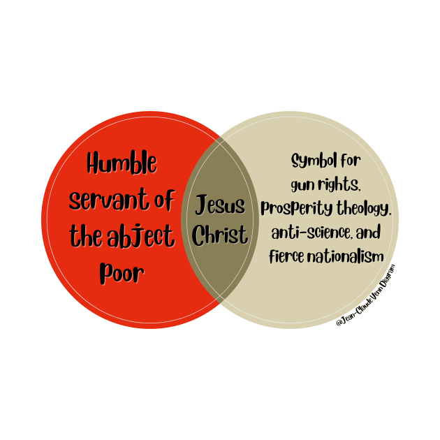 Venn Diagram Jesus Christ by Jean-Claude Venn-Diagram