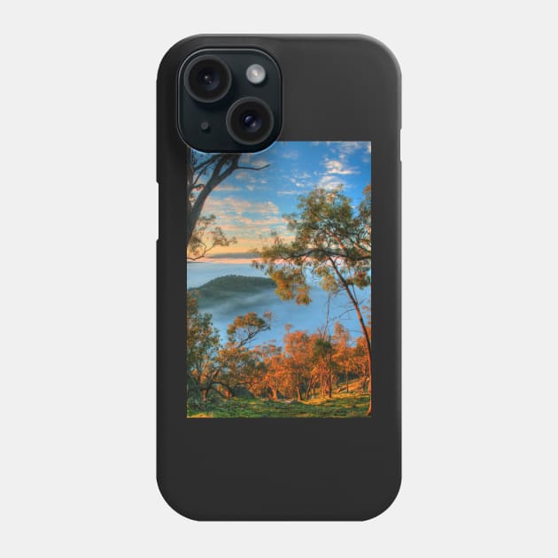 Kissing Point Morning Glow Phone Case by Michaelm43