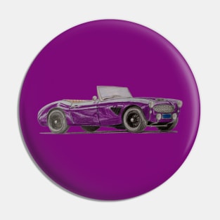 Classic car Pin