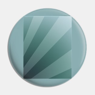 Aqua Diagonal Stripes Pin