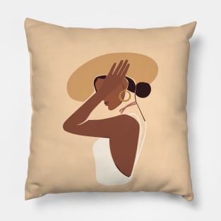 Women Mid Century Modern Beauty Pillow