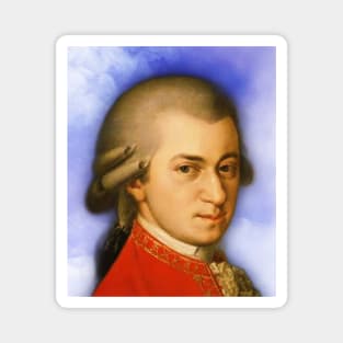 Wolfgang Amadeus Mozart Portrait | Wolfgang Amadeus Mozart Artwork 15 Magnet