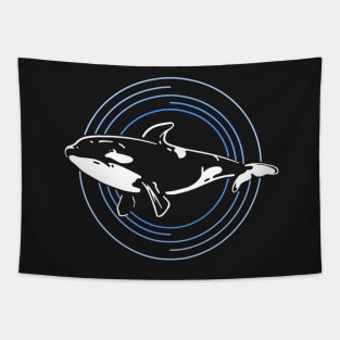 Killer Whale Orca Tapestry