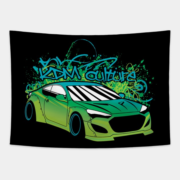 KDM Culture Hyundai Genesis Tapestry by thesupragoddess