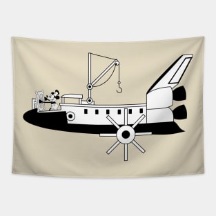 Space Shuttle Willie Tapestry