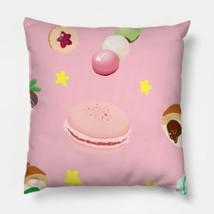 Pastry Pattern Party Pillow