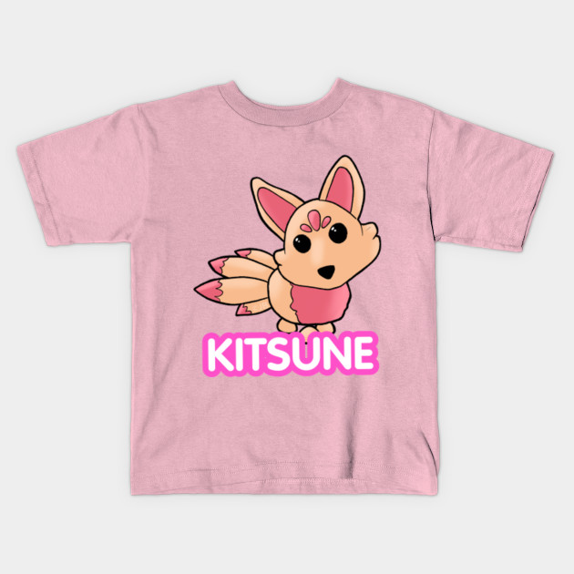 Cute Kitsune Logo Roblox Kids T Shirt Teepublic - eat sleep roblox repeat roblox gamer eat sleep roblox gamer kids t shirt teepublic