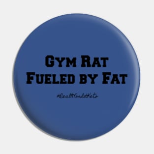 Gym Rat Pin