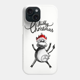 Christmas cow Phone Case