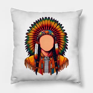 American native Pillow