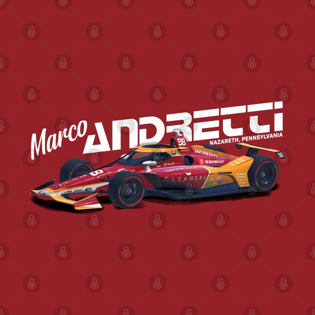 Marco Andretti 2021 by Sway Bar Designs