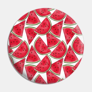 Watermelon pattern Pin