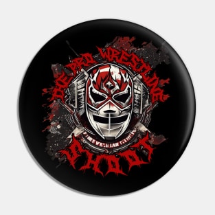 Lucha metal Pin