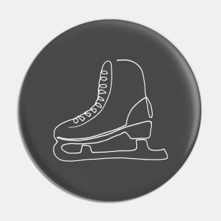 One line skate Pin