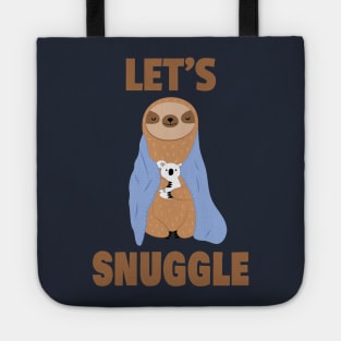 Snuggle Sloth Tote