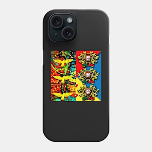 Portuguese folk art Phone Case