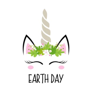 Unicorn Earth Day T-Shirt