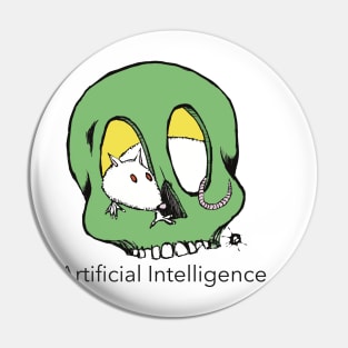 Artificial Intelligence Rent Free Pin