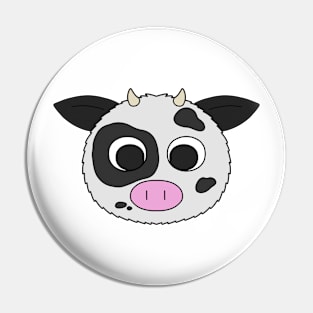 Cow Puff Pin