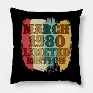 March 1980 Pillow