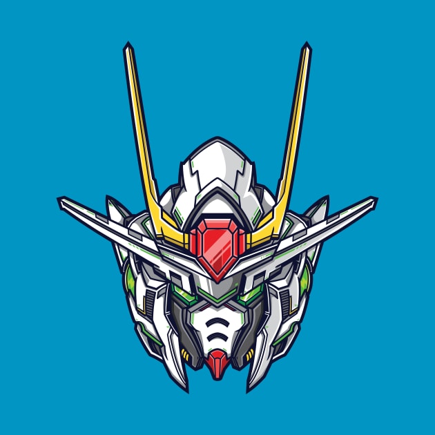 Fanart Gundam 00 Raiser by badsyxn