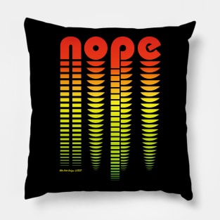 Nope Level Rising Pillow