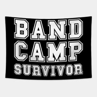 Band Camp Survivor Marching Band Funny Tapestry