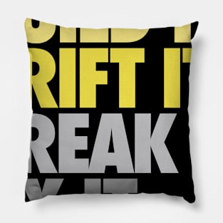 Drift Car Owners Pillow