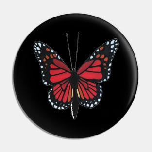 Butterfly 02i, transparent background Pin