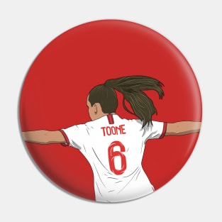 Ella Toone England Hat Trick Pin