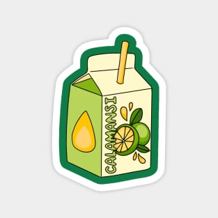 Calamansi Fruit Juice Box Magnet