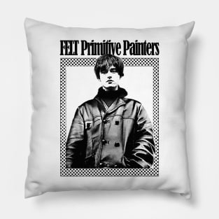 Primitive Painters ••••••••••• 80s Aesthetic Design Pillow