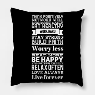 Think positively Pillow