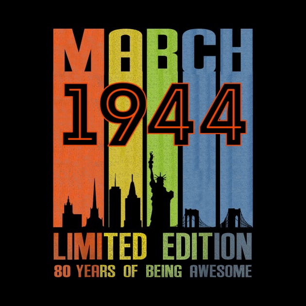 March 1944 80 Years Of Being Awesome Limited Edition by nakaahikithuy