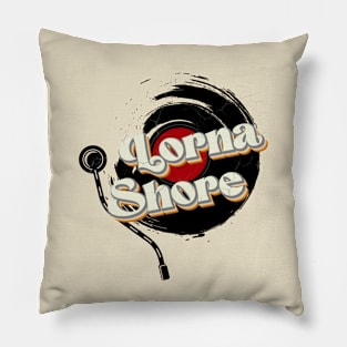 Lorna Shore // Vinyl Vintage Style Pillow