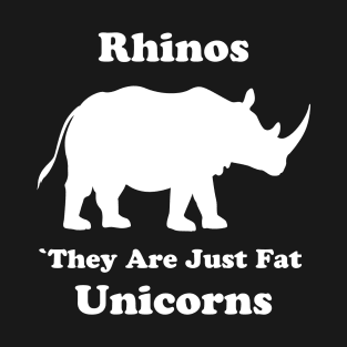 Fat Unicorn rhino T-Shirt