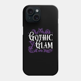 Gothic Glam - Mystique Vintage Swirl Design Phone Case
