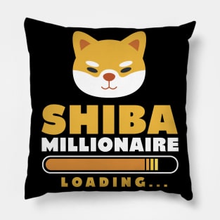 Crypto Shiba Wealth Quest Pillow