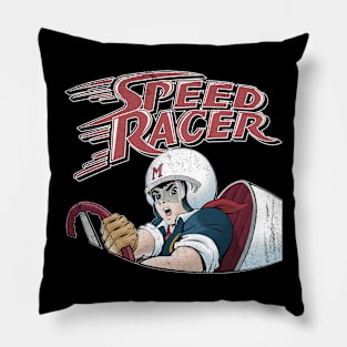 retro speed racer Pillow