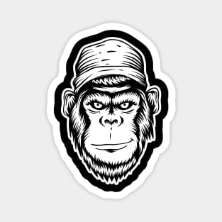 Monkey Smile Magnet