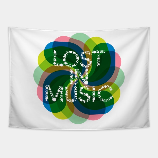 Lost in Music Tapestry by 80east Design